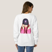 T-Shirt Trendy Vrouwen Sweatshirts (Achterkant volledig)
