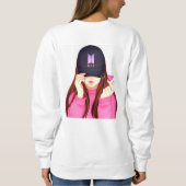 T-Shirt Trendy Vrouwen Sweatshirts (Achterkant)