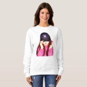 T-Shirt Trendy Vrouwen Sweatshirts (Voorkant volledig)