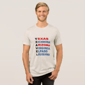 T-shirt Tri blend haver REIZEN VS (Voorkant volledig)