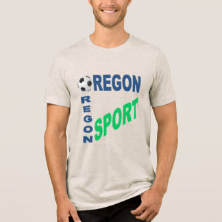 T-shirt Tri-Blend Oalmeal OREGON SPORT