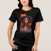 T-Shirt Tri-Blend Overhemd voor de Baas Lady (Voorkant)
