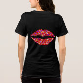 T-Shirt Tri-Blend Shirt voor de Baas Dame (Achterkant)