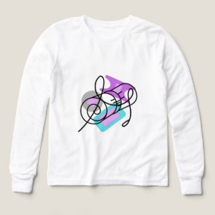 T-shirt Tri-Blend-shirts Modern Kleurrijk Patroon