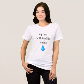 T-Shirt Tri-Blend T-shirt (Voorkant volledig)