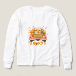 T-Shirt Tri Blends Shirt-Herfst T - shirts voor Ki