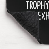 T-shirt Trofee Echtgenoot Uitputtend Muismat (Hoek)