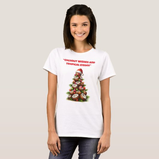 T-Shirt-Tropical Christmas Family T Shirts (Voorkant volledig)