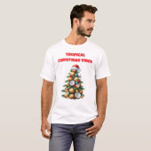 T-Shirt-Tropical Christmas Family T-Shirts (Voorkant volledig)