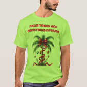 T-Shirt-Tropical Christmas Family T-Shirts (Voorkant)