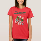T-Shirt-Tropical Christmas Family T Shirts (Voorkant)