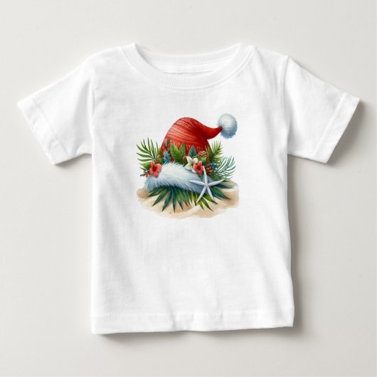 T-Shirt-Tropical Christmas Famiy TShirt (Voorkant)