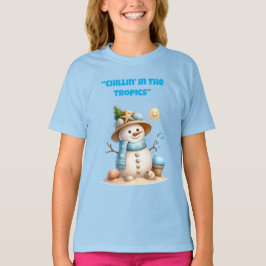 T-Shirt- Tropisch Kerstmis Familie T-shirts