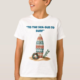 T-Shirt-Tropische Kerst Familie T-shirt