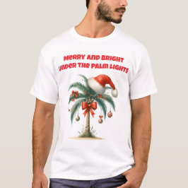 T-Shirt-Tropische Kerst Familie T-shirt