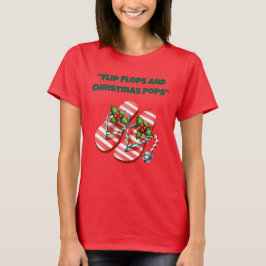 T-Shirt-Tropische Kerstmis Familie T-shirts