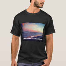 T-shirt: trots om op Long Island te wonen