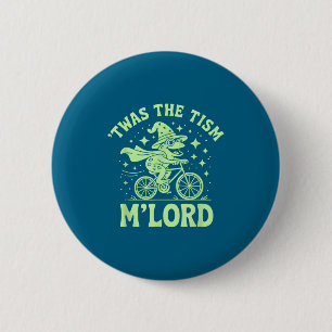 T-shirt Trots Twas Tism M'nheer Autisme Ronde Button 5,7 Cm
