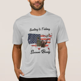 T-Shirt Trucker Hat Button Tape jagen en Vist