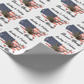 T-Shirt Trucker Hat Button Tape jagen en Vist Cadeaupapier (Hoek)