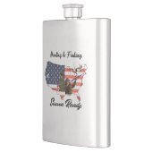 T-Shirt Trucker Hat Button Tape jagen en Vist Flacon (Links)