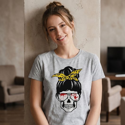 T-Shirt True Crime Moeder Leven