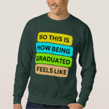 T-Shirt trui grijs SO_THIS_IS_HOW_BEING_AFSTUDEREN