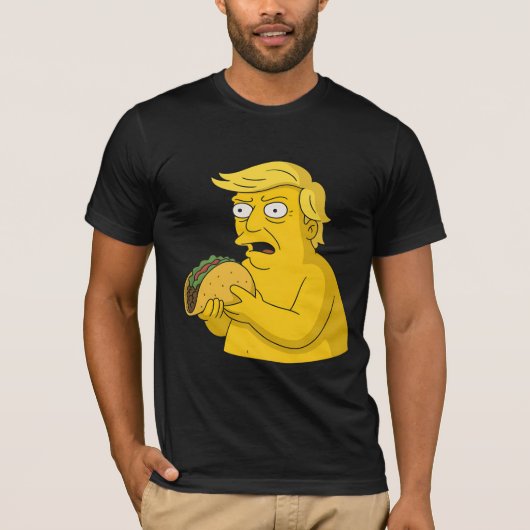 T-shirt TRUMPY TACO KING (Voorkant)