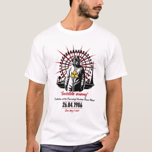 T-shirt Tsjernobyl (Voorkant)