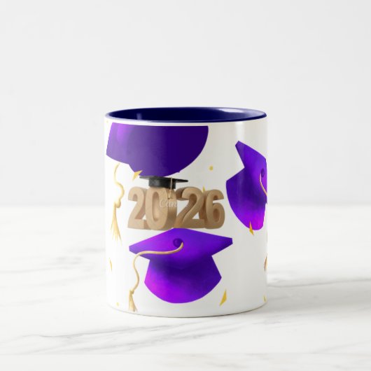 T-Shirt Tweekleurige Koffiemok (Center)