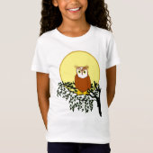 T-shirt - Uil op tak (Voorkant)