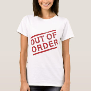 T-shirt uit bestelling