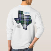 T-shirt uit de Mystery-reeks in het donker bij lic (Achterkant)