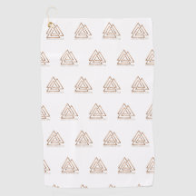 T-shirt uit in stijl: Trinity's 'Par-fect' Handdoe