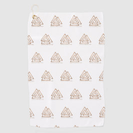 T-shirt uit in stijl: Trinity's 'Par-fect' Handdoe Golfhanddoek