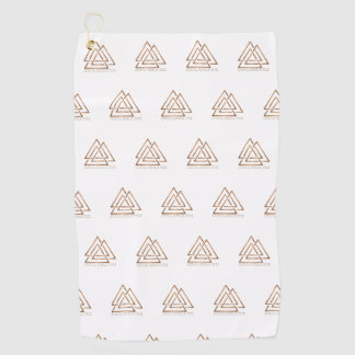 T-shirt uit in stijl: Trinity's 'Par-fect' Handdoe Golfhanddoek