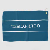 T-shirt uit met de beste pappa-handdoek golfhanddoek (Horizontaal)