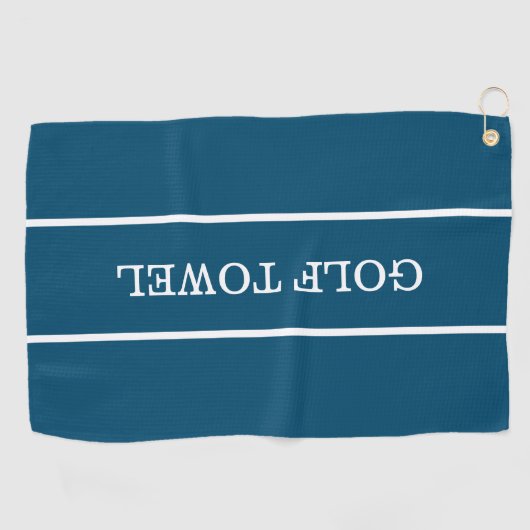 T-shirt uit met de beste pappa-handdoek golfhanddoek (Horizontaal)