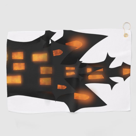 T-shirt Uit met Halloween Spirit: Golfhanddoeken Golfhanddoek (Horizontaal)