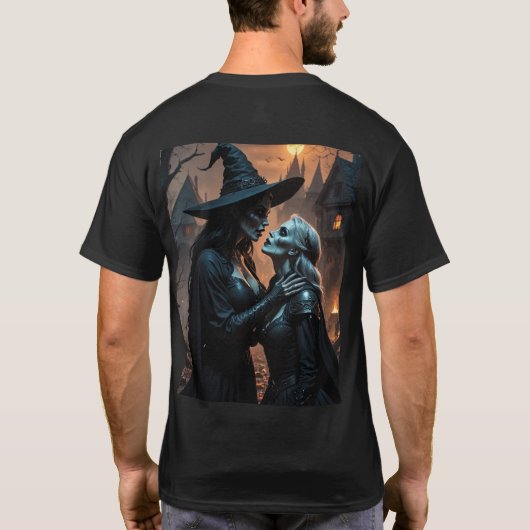 T-shirt Undeaad Resist Witch (Achterkant)