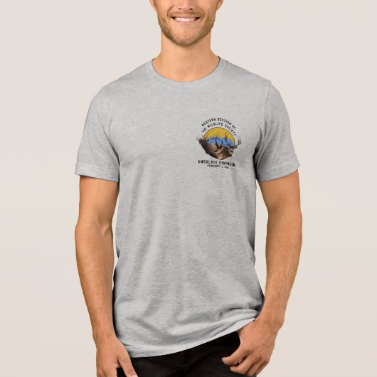 T-shirt Ungulaten Symposium (Voorkant)