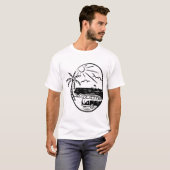 T-Shirt Unisex Camper Van Life Maritim Meer (Voorkant volledig)