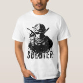 T-Shirt universele soldaat (Voorkant)