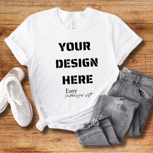 T-shirt, upload je eigen ontwerp t-shirt