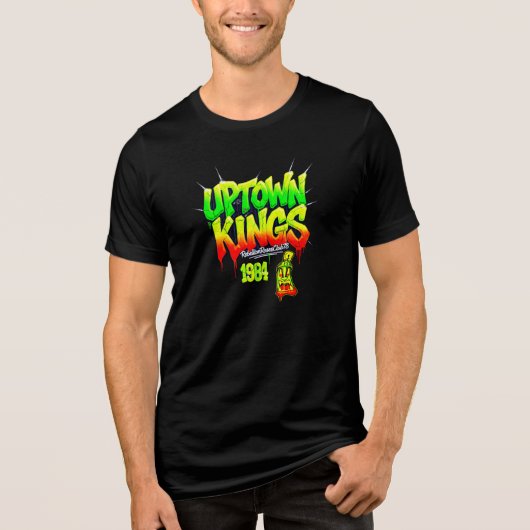 T-shirt Uptown kings van Rebellion78 (Voorkant)