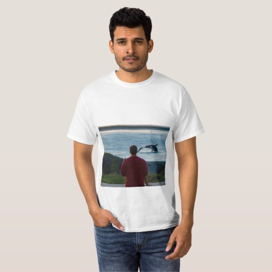 T-Shirt Urban Threads: Draag het stadsbeeld (Voorkant volledig)