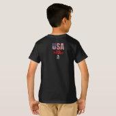 T-shirt USA spierauto's (Achterkant volledig)