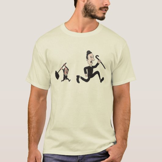 T-shirt "Uw IT" van mannen (Voorkant)