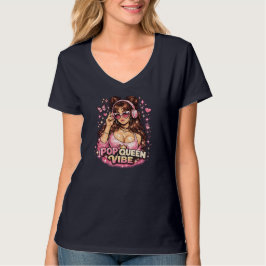 T-shirt V-hals