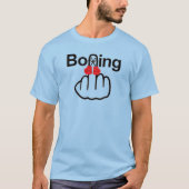 T-Shirt V-Neck Boxing Flip (Voorkant)